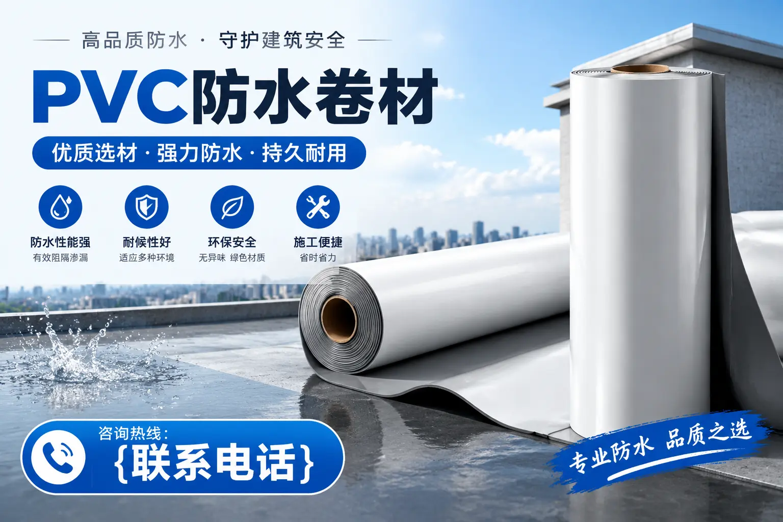 PVC防水卷材的选购技巧与注意事项，助您在安阳找到合适产品